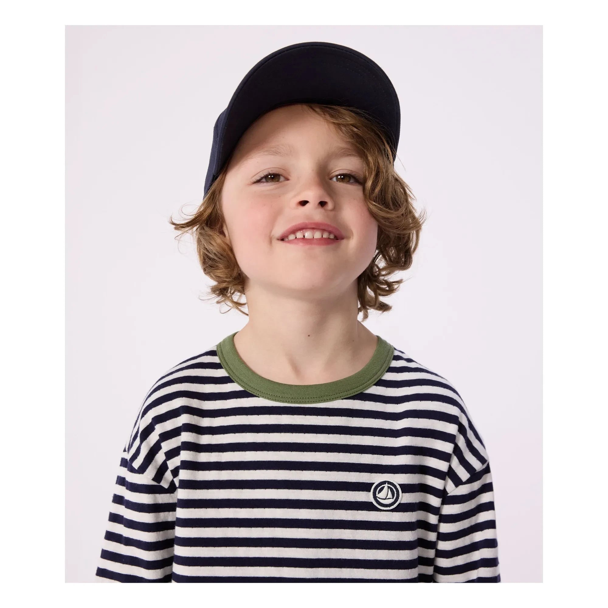 Petit Bateau - Striped T-Shirt | Blue