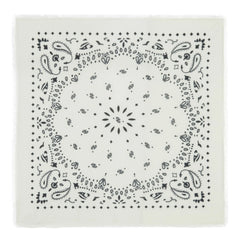 Kujten - Hachiko Cashmere Bandana | White