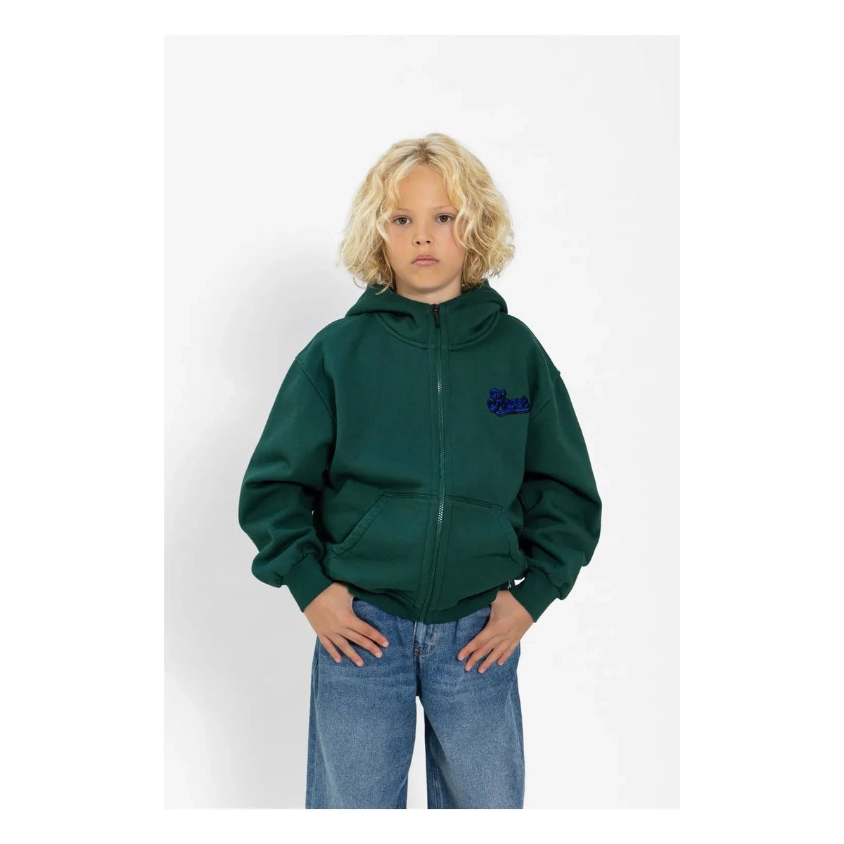 Finger in the nose - Harlan Organic Cotton Sweatshirt | Dark Green