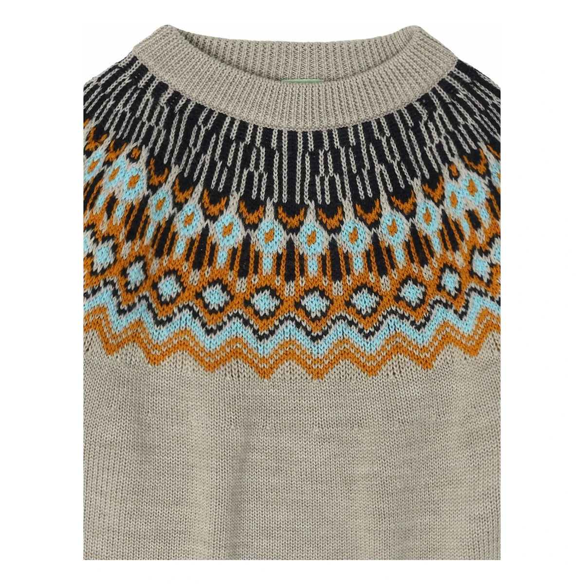 FUB - Lambswool sweater | Heather beige