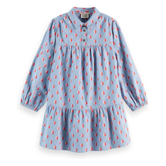 Scotch & Soda - Blue Flannel Dress