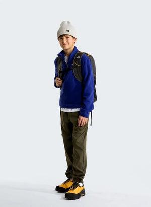 The North Face - Glacier Trucker Style Hoodie Fleece | Royal Blue