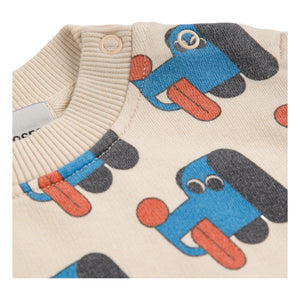 Bobo Choses - Sweat Dogs Organic Cotton | Beige