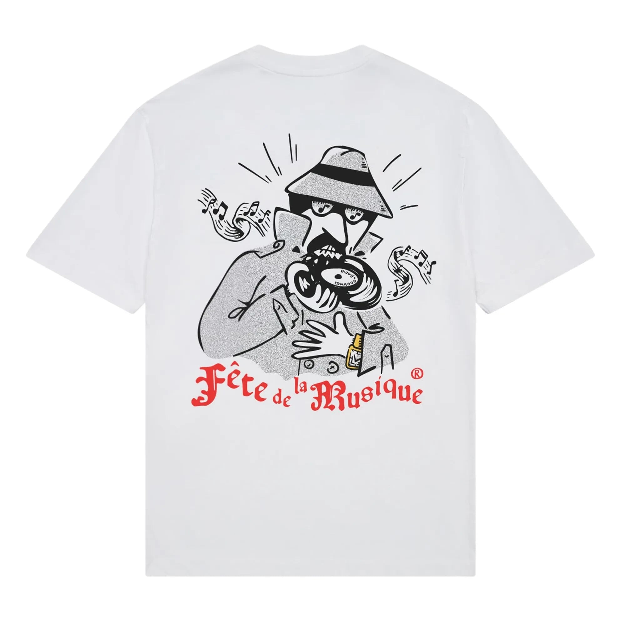 Edmmond Studios - Fête De La Musique T-Shirt | White