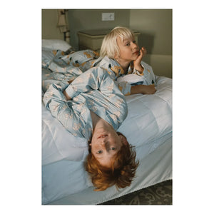 Tinycottons - Light Blue Dog Pajamas