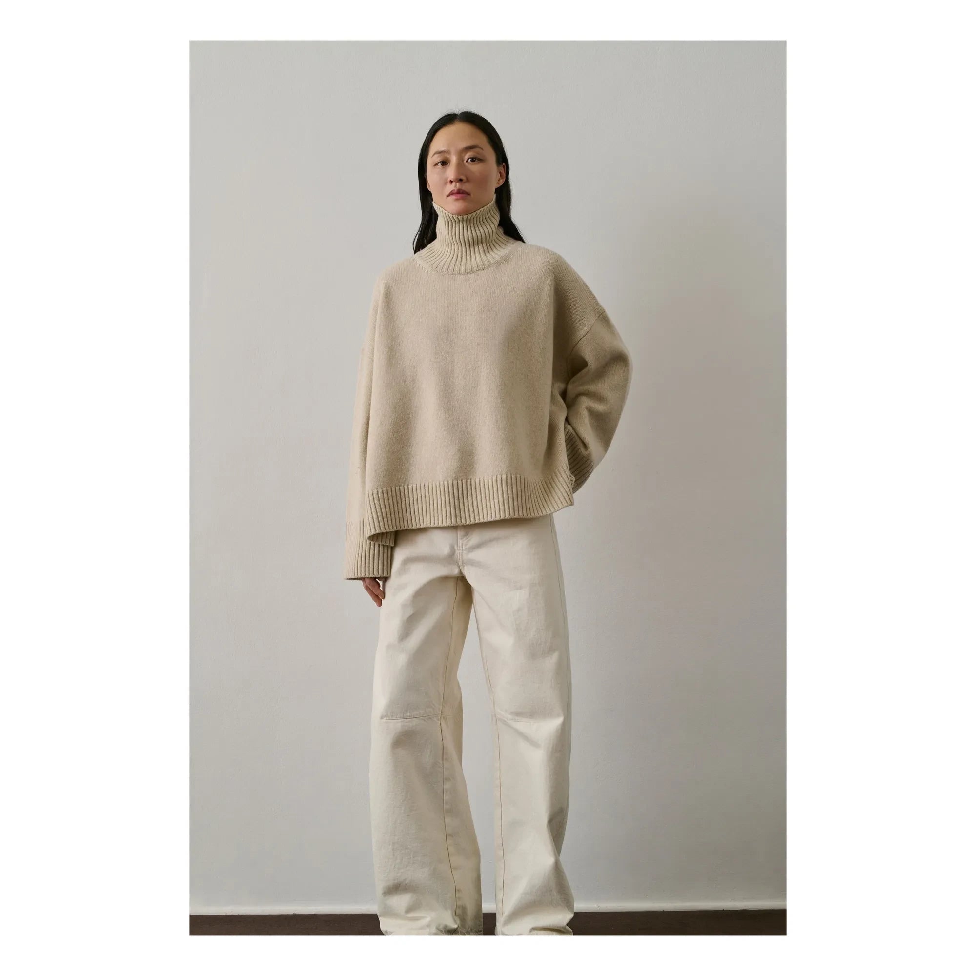Soeur - William Merino Yün Kazak | Heather white