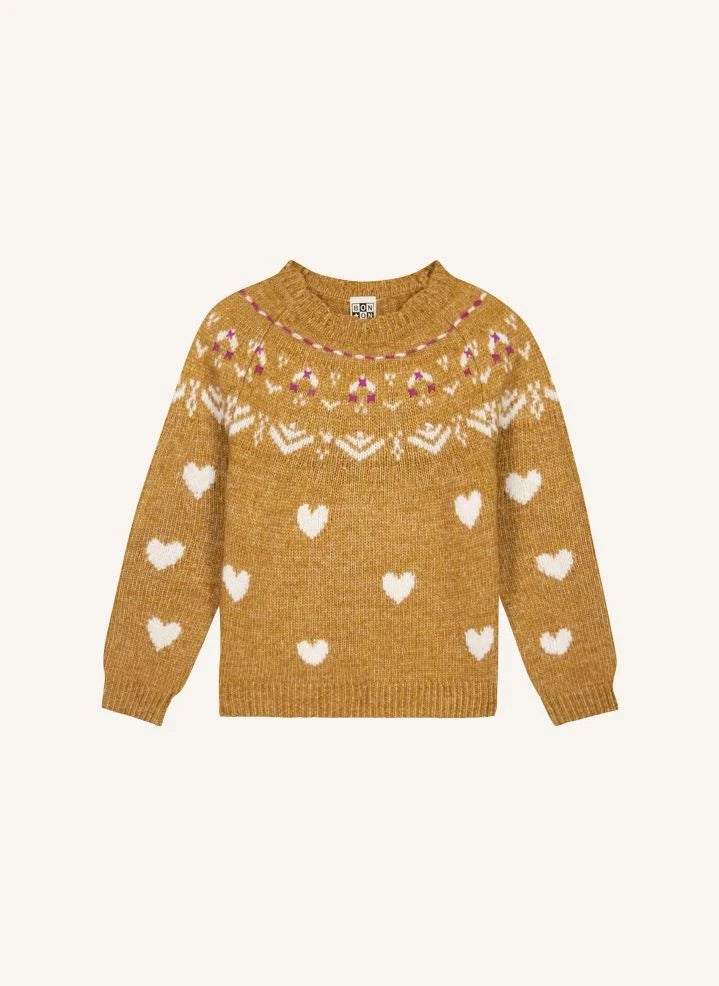 Bonton - Pastel sweater | Caramel