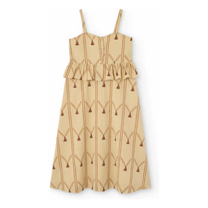 The Animals Observatory - Roe Organic Cotton Dress | Brown