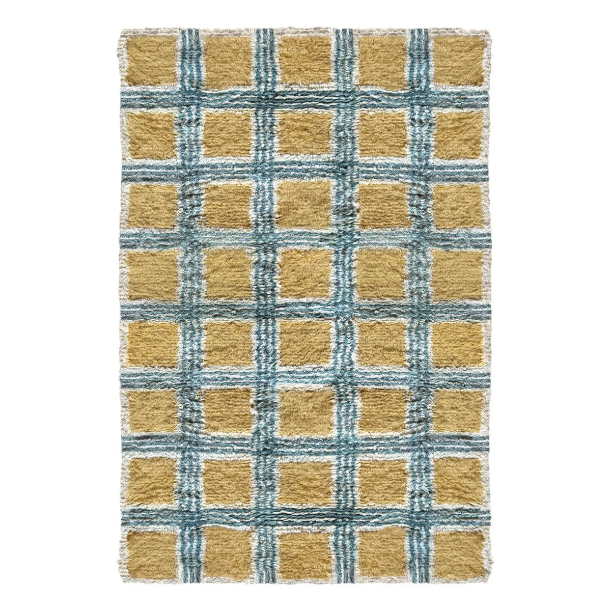 Layered - Wool Rug Pergola, Evelina Kroon | Mustard
