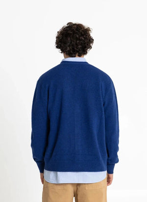 Smallable Man - Rodin Merino Wool Cardigan | Navy