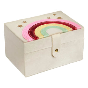 Rockahula Kids - Large Rainbow Jewelry Box | Ecru