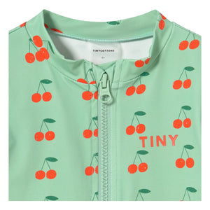 Tinycottons - Cherry UV Protective Bath T-Shirt | Green Water