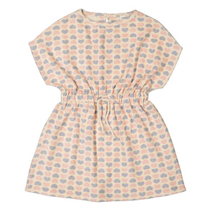Louis Louise - Abbie Cœurs Sponge Dress | Light Pink