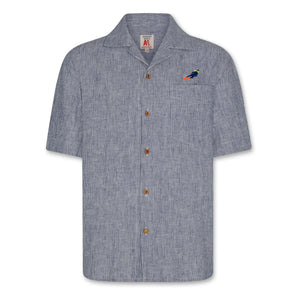 AO76 - Hawaiian Diving Shirt | Blue