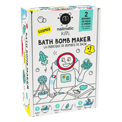 Nailmatic Kids - The Bath Bomb Factory Set - Cosmos Edition - 2 bath bombs | Blue