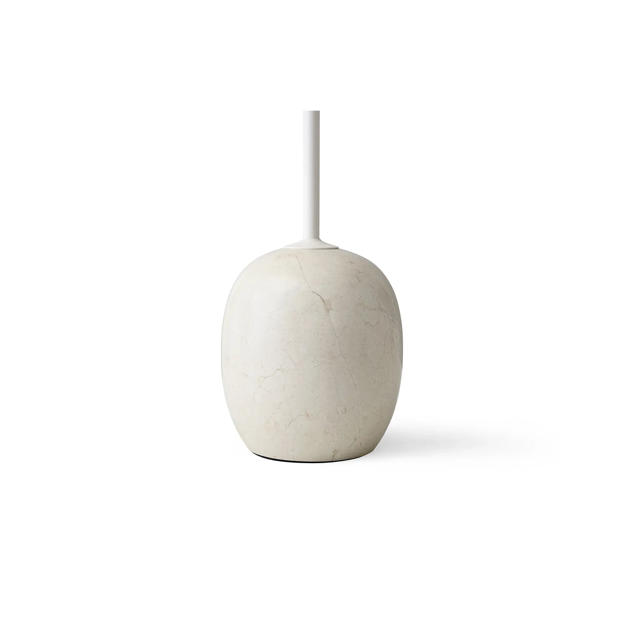 & Tradition - Lato LN8 Marble Side Table | White