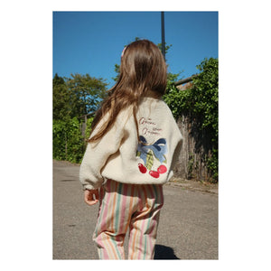 Konges Sløjd - Jazz Sherpa Jacket Cherry Recycled Fibers | Cream