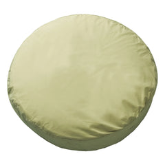 Suite 702 - Organic Cotton Percale Round Pillow | Chrome Green