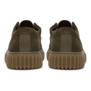 Clarks - Torhill Lo Shoes | Dark Green