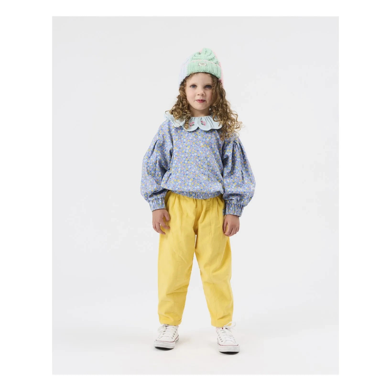Goldie + Ace - Blue Floral Blouse