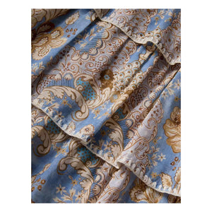 Zimmermann - Daylight Floral Print Ruffled Dress | Light Blue