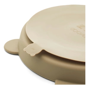 Liewood - Stacy Non-Slip Plates - Set of 2 | Sand