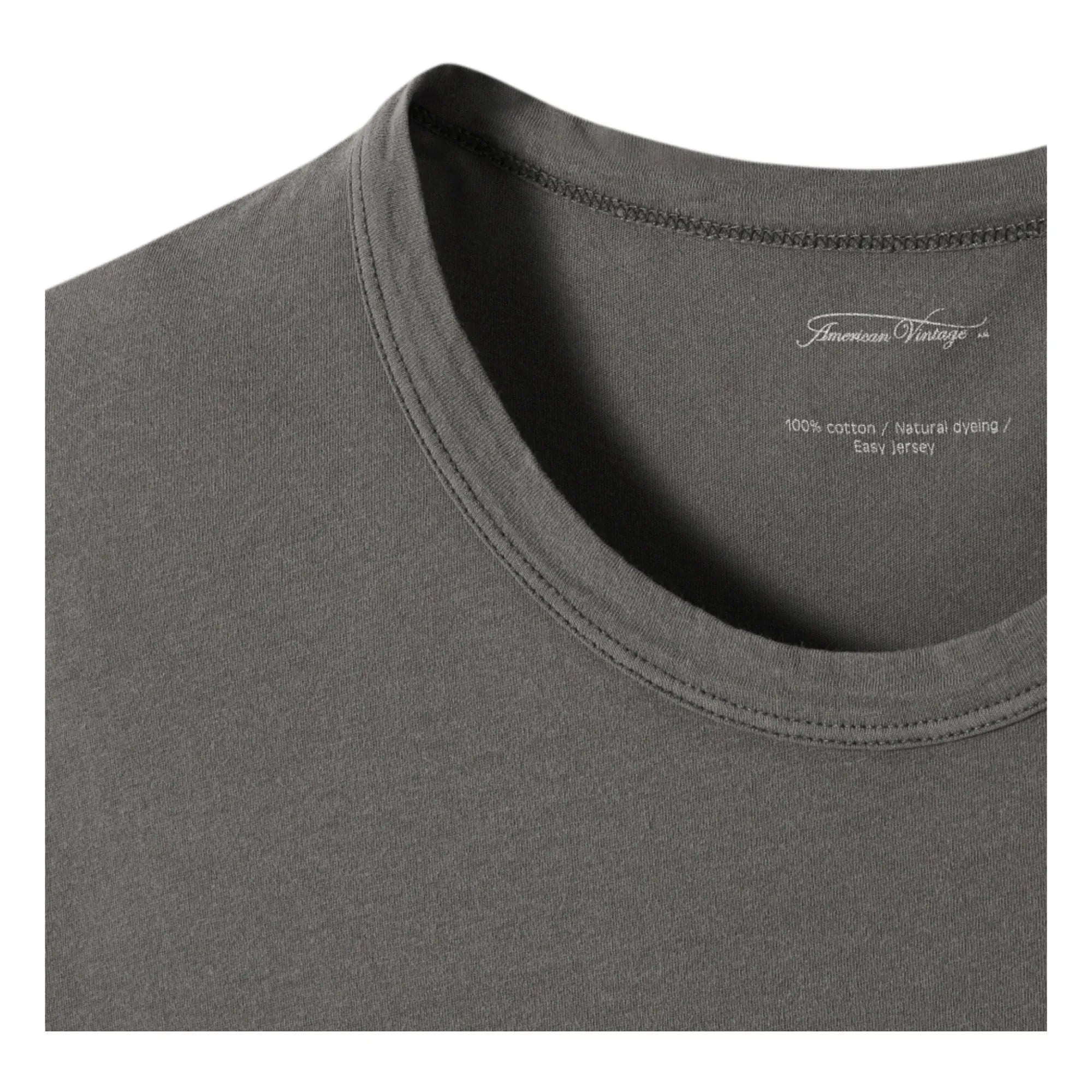 American Vintage - Devon T-Shirt | Dark slate gray