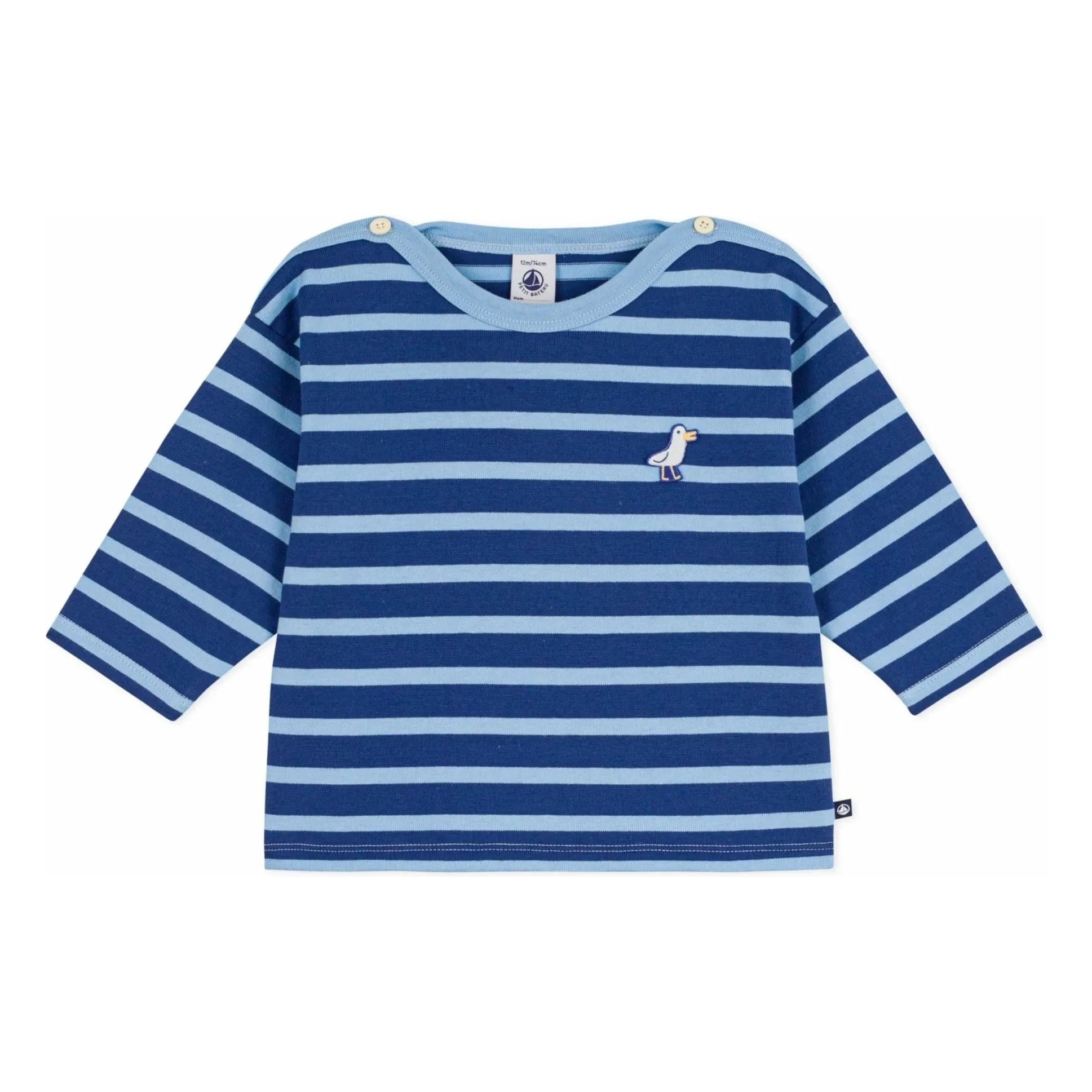 Petit Bateau - Seagull T-shirt | Blue