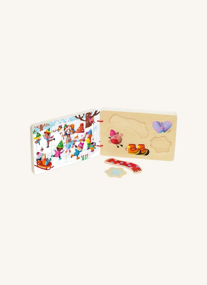 Vilac - 4 Seasons Puzzle Book - Sophia Touliatou