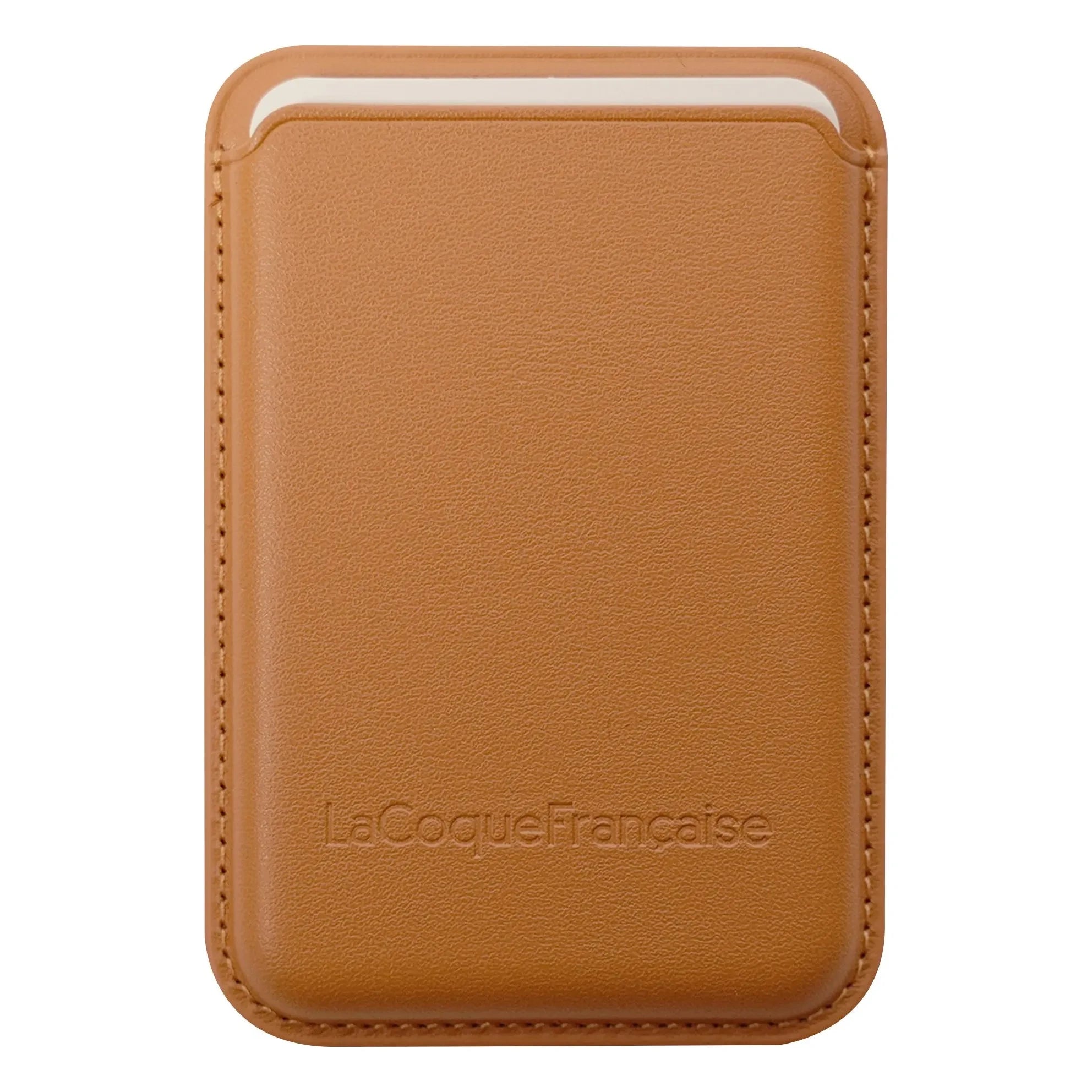 LaCoqueFrançaise - Noam Magnetic Card Case | Camel