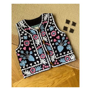 SISSEL EDELBO - Timothy Sleeveless Vests - Kids Collection | Navy Blue