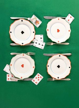 &Klevering - Kalp ve Yonca Tabaklar - 2'li Set