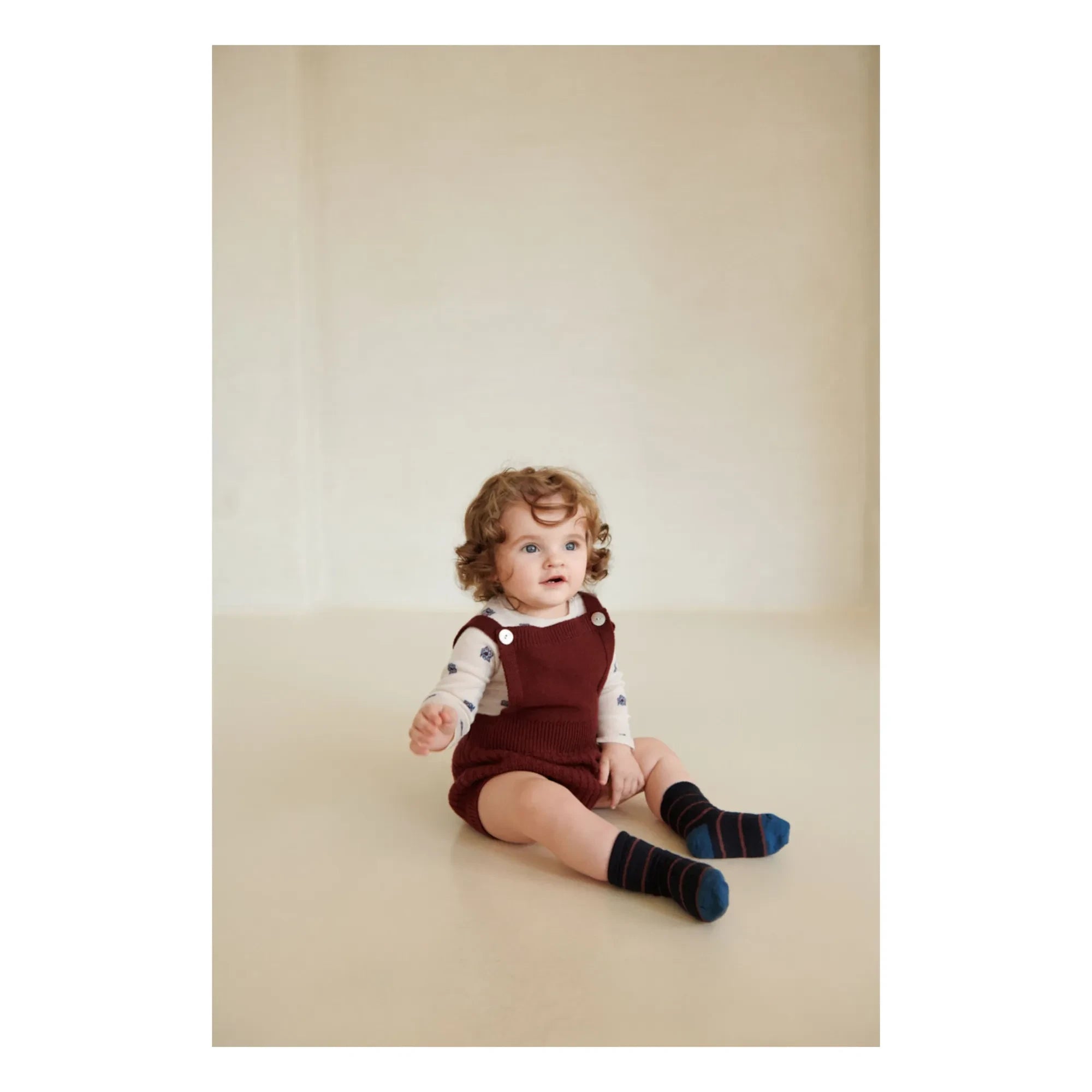 FUB - Body Paisley Extra Fine Knit Merino Wool | Ecru