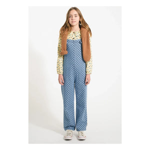 Piupiuchick - Jean-hemline jumpsuit | Light Blue
