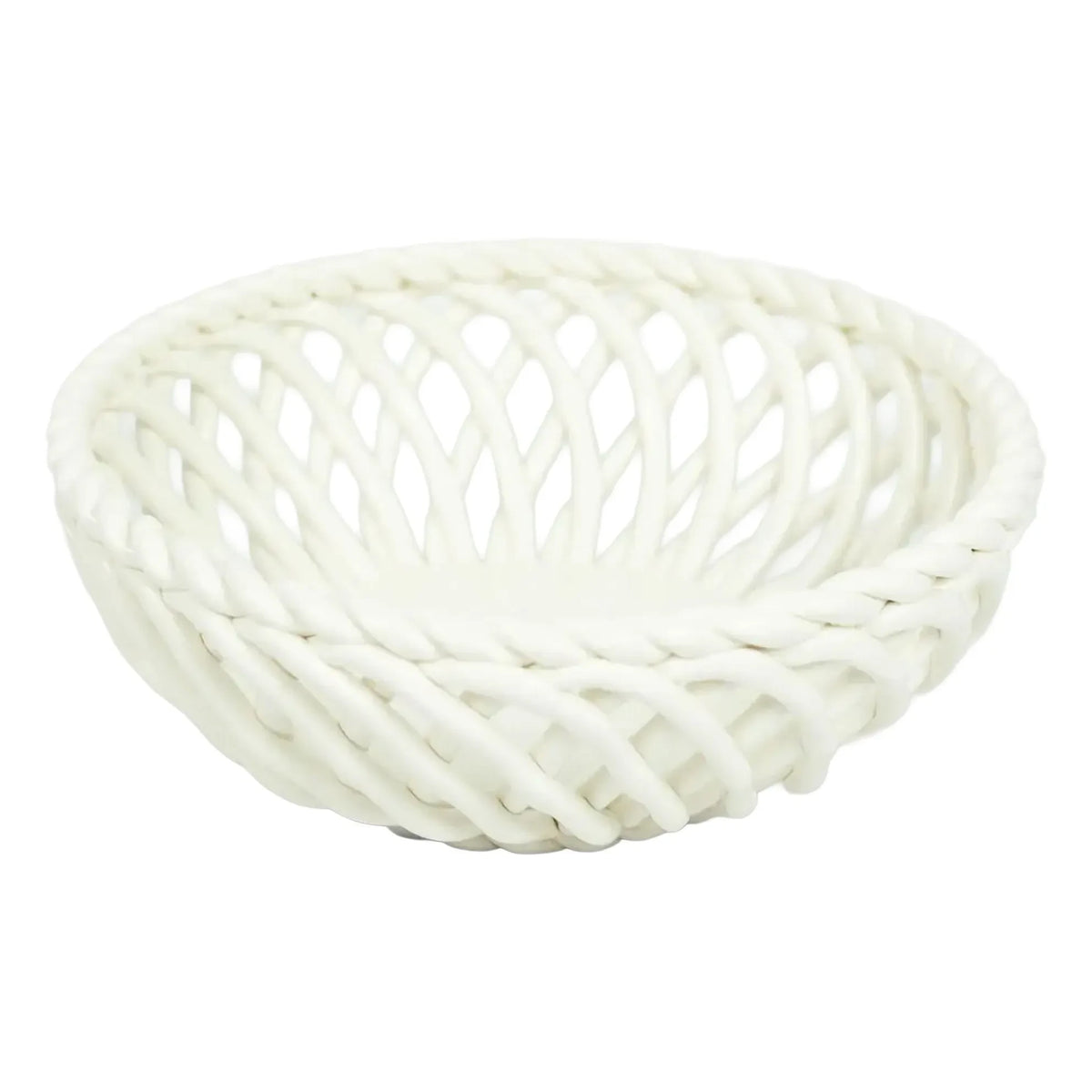 Olsson & Jensen - Ruth porcelain fruit basket | White