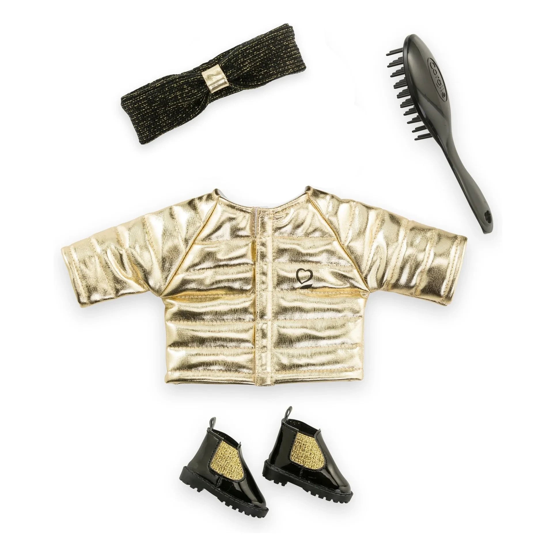 Corolle - Sewing Kit for 36 cm Doll with Jacket and Accessories | Gold