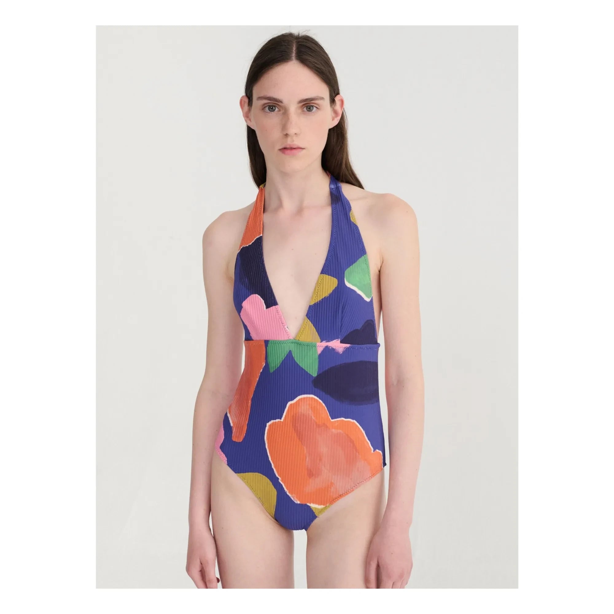 Bobo Choses - Blooming Color One-Piece Swimsuit | Blue