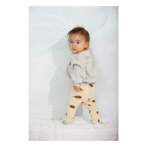 Mini Rodini - Organik Pamuk Mouse Sweat | Heather Grey