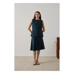Soeur - Gali Skirt | Petrol Blue