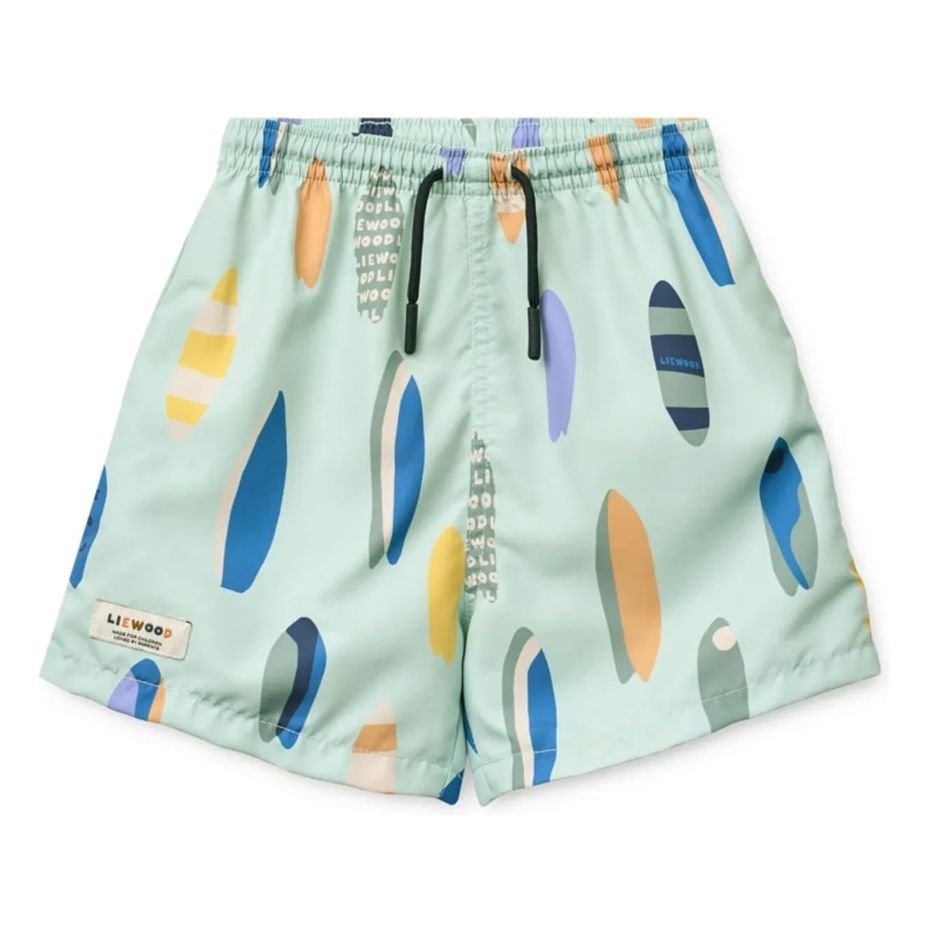 Liewood - Duke Surf Recycled Fiber Swimsuit Shorts | Turquoise