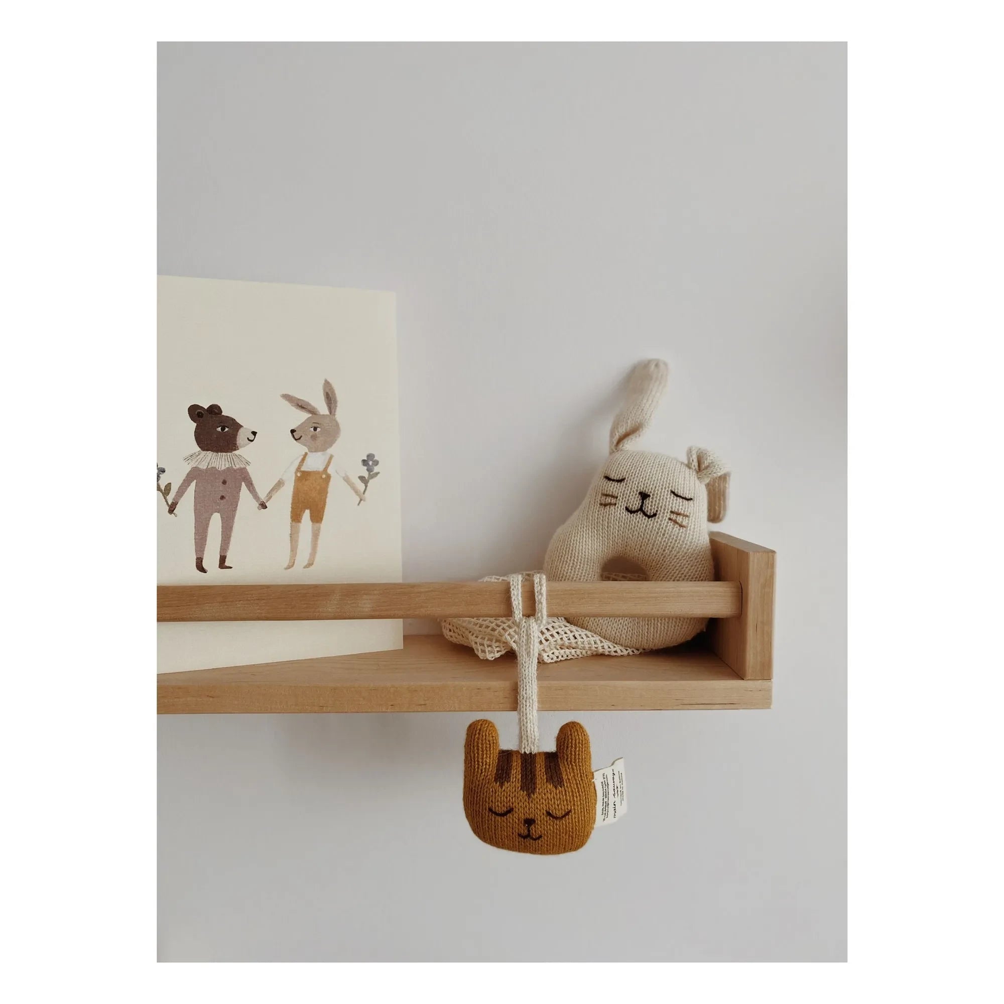 Main Sauvage - Tiger Hanging Toy | Ochre
