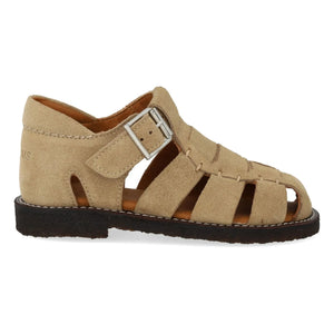 Angulus - Pêcheur Suede Sandals | Beige