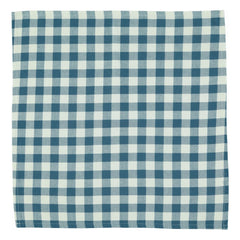 Piupiuchick - Organic Cotton Checkered Bandana | Blue