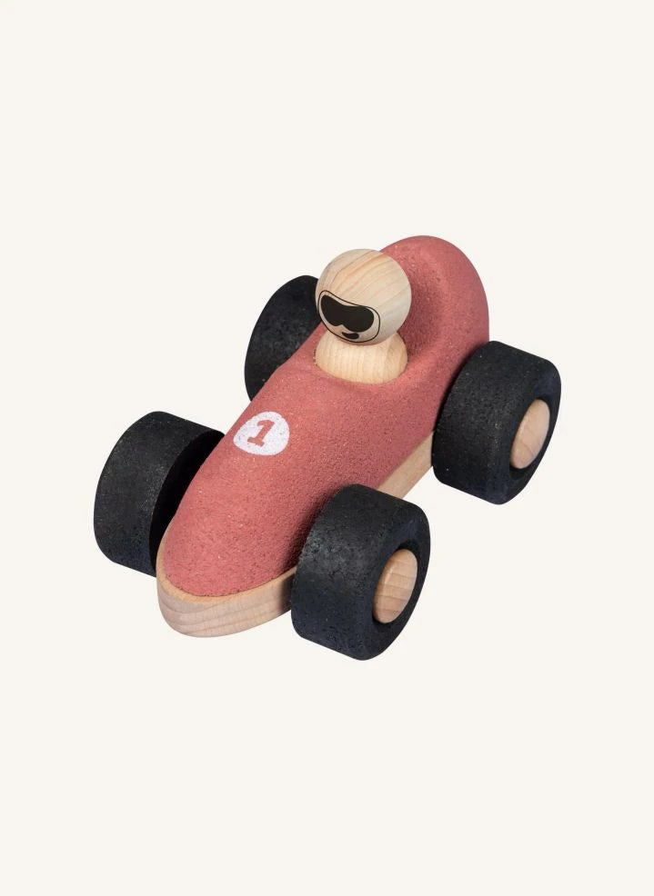 Korko - Mushroom Race Car | Red