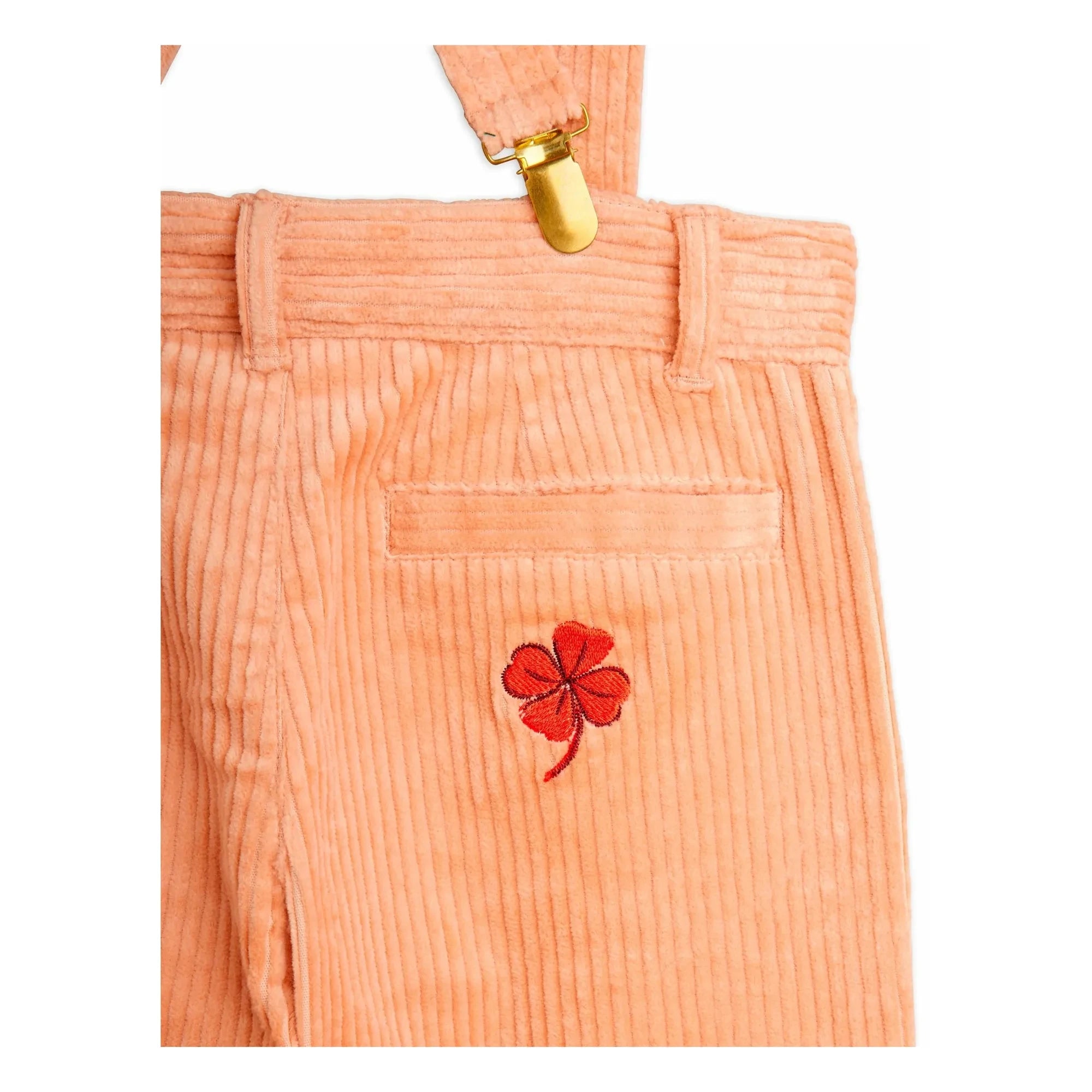 Mini Rodini - Kadi Fe Dungarees | Coral