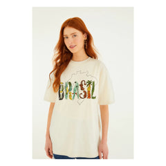 Farm Rio - Brazil T-Shirt | Ecru