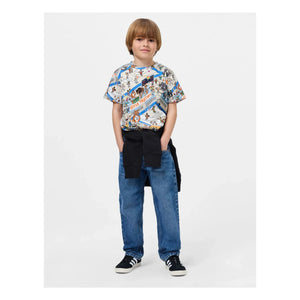 Molo - Ralphie Basketball Organic Cotton T-Shirt | Ecru