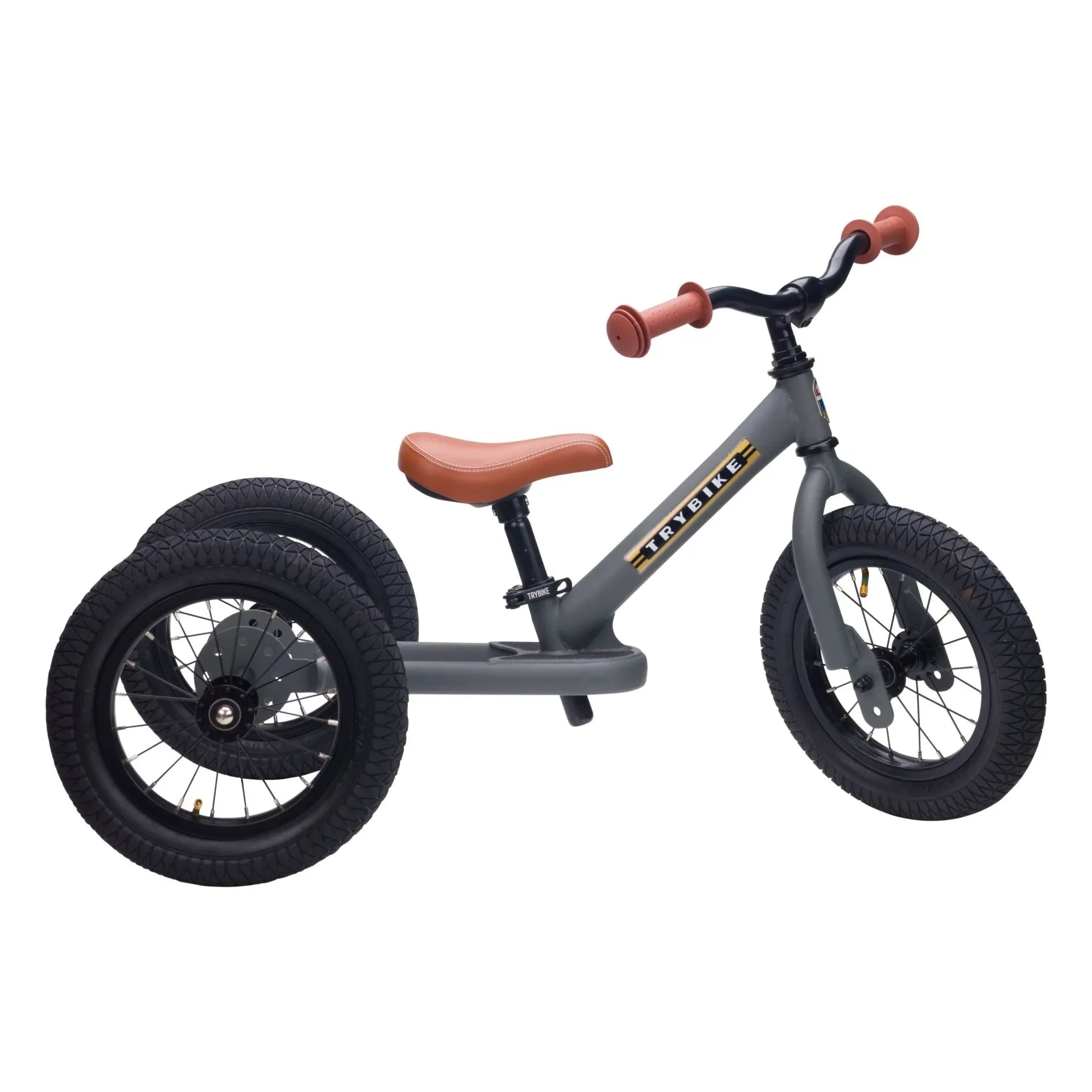 Trybike - Balance Bike - Tricycle | Charcoal Gray