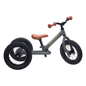 Trybike - Balance Bike - Tricycle | Charcoal Gray