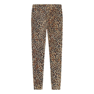 Tumble N'Dry - Cedro Leopard Organic Cotton Fleece Leggings | Brown